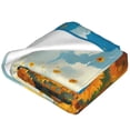 thumbnail image 2 of Bingfone Clear Sky Sunflower Print Flannel Fleece Blanket Throw Blanket for Bed,Sofa,Couch,Travel,Camping(60"x50" ), 2 of 8