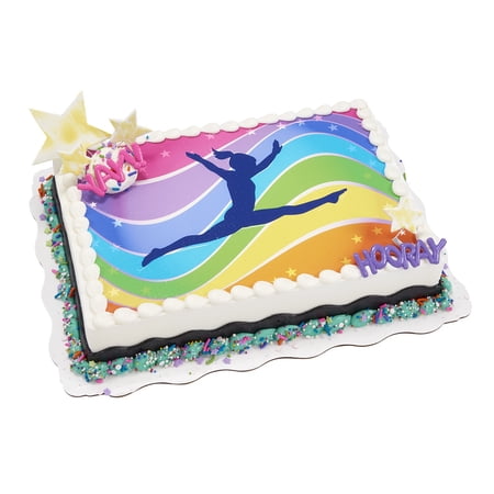 Cheer & Tumbling Sheet Cake