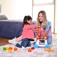 thumbnail image 2 of Carrito De Supermercado Prinsel Trolley Con Accesorios Rosa Azul, 2 of 7