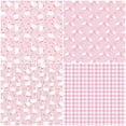 thumbnail image 3 of 12 Sheet Pink Blue Goose Wrapping Paper Goose Theme Gift Wrap Paper Folded Flat Farm Animals Art Paper for Birthday Baby Shower Party Gift Packing DIY Craft, 19.7 x 27.6 Inch, 3 of 9