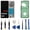 White, variant on INCELL for Samsung Galaxy S21 Screen Replacement S21 5G LCD Display SM-G991U SM-G991U1 Display Touch Screen Assembly No Fingerprint.