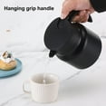 thumbnail image 4 of Ludlz 800/1000ML Tea Pot Large Capacity Leakproof Insulated Stainless Steel Thermal Stewed Coffee Kettle with Filter Home Supply, 4 of 8