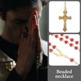 thumbnail image 5 of KAKOWELY Collares con cruces, collares con cruces de fe, collares con cruces de cadena de perlas, collar con cruz delicado, 5 of 5