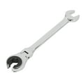 thumbnail image 1 of Ratchet Open End Spanner, Ratcheting Open End Wrench 17mm 8.5in Cr V Steel  for Fuel Brake AC Pipe Nuts, 1 of 7