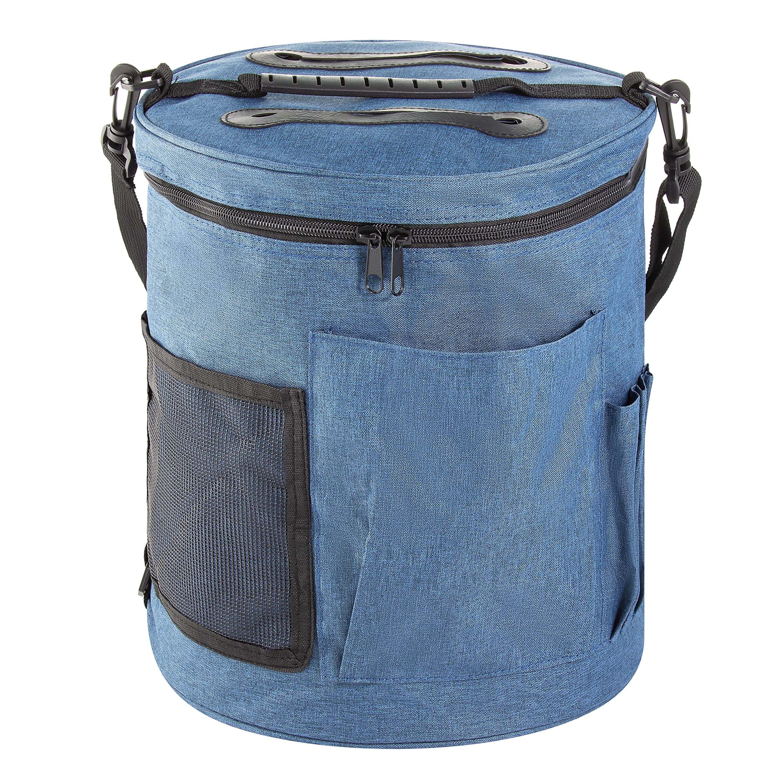 Knitting Bag Yarn Storage Tote Craft Organizer for Balls of Yarn