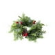 thumbnail image 5 of Corona de Navidad,Corona de velas navideñas para decorar la mesa,Vela navideña con forma de anillo de flores artificiales,Corona navideña con forma de vela para gabinete de cocina,Corona, 5 of 9