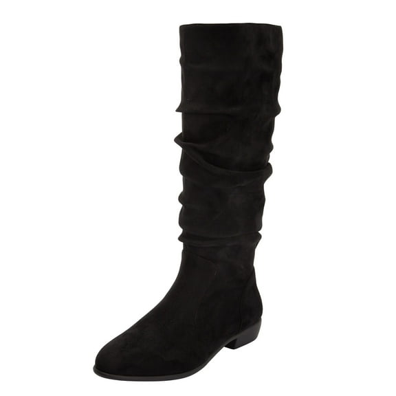 Comfortview Shelly Wide Calf Slouch Boot Tall Knee High Women's Winter Shoes (Wide Widths Available)
