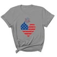 thumbnail image 2 of Cxenplz American Flag Shirts for Men Summer Casual Independence Day 4th of July Tops Patriotic Short Sleeve Shirt USA Memorial Day Tee, 2 of 5
