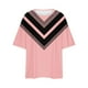 thumbnail image 4 of Fiudx Camisas de Mujer Blusa Holgada con Estampado de Manga Corta Informal a La Moda para Mujer, 4 of 5