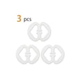 thumbnail image 2 of INSPIRE CHIC Bra Shoulder Strap Clips Buckles Bra Strap Anti-Slip Buckles Straps for Women Clear-Gourd Shape, 2 of 6
