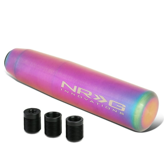 NRG Innovations NRG-SK-480MC NRG Innovations SK-480MC Universal 5"Tall Weighted Aluminum Manual Shifter Shift Knob w/ M8 M10 M12 Adapter