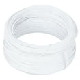 thumbnail image 1 of Galvanized Iron Wire White Twist Ties Material Protective 0.55mm Single Core Inside DIY, 1 of 5