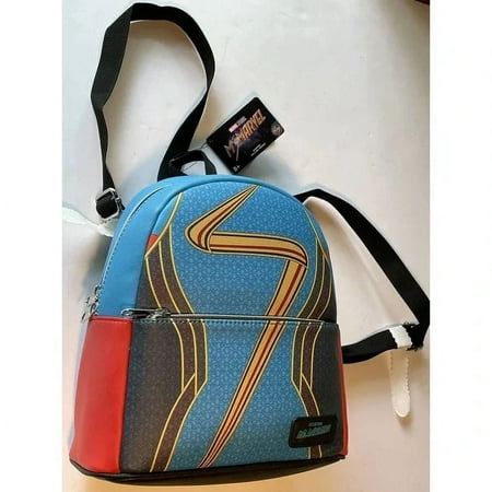 Marvel Studios Ms Marvel Loungefly Mini Backpack 10"x 5"x 8"