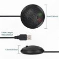 thumbnail image 2 of USB Conference Microphone, Omnidirectional PC Mic with LED Mute Indicator, 2 of 5