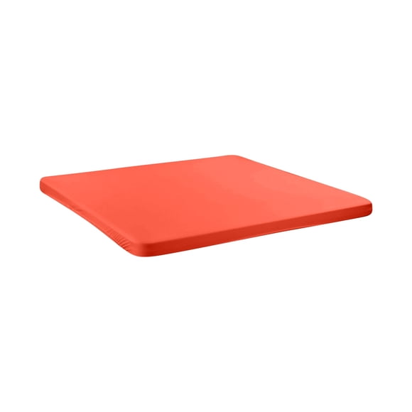 Stretch Fit Elastic Hem Spandex Tablecloth for Easy Installation and Removal - Durable Polyester Dining Cover Protector for Home Use