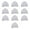 White, variant on Plush Ears Headdress Cat Ears for Hair Clip DIY Cute Bangs Side Clips