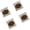Brown, variant on 3Pin Quiet Gaming Keyboards Switches Easy Installation For GK61 GK87 Mechanical Keyboards