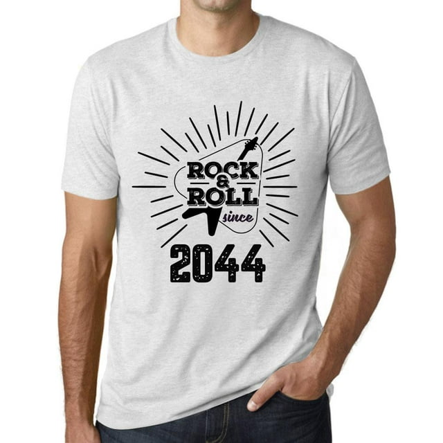 T-Shirt Graphique pour Hommes Guitare et Rock & Roll depuis 2044