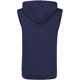 thumbnail image 2 of AWDis - Chaleco con cremallera completa y capucha para mujer (Azul marino), 2 of 2