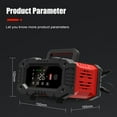 thumbnail image 7 of Car Battery Charger 12V/24V Smart trickle Charger,Lithium,Lifepo4,Lead Acid, 7 of 7