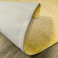 thumbnail image 5 of Ambesonne Yellow Place Mats Set of 4, Floral Victorian Retro, Standard Size, Yellow, 5 of 6