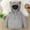 Gray, variant on Hotiary Toddler Children Boys and Girls Autumn and Winter Clothing Bear Ears Long Sleeved Hoodie Warm Double-Sided Flannel Coat 1-6T