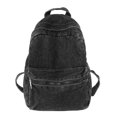 thumbnail image 3 of Mochila vaquera clásica con cremallera e hilo de coser informal de gran venta para mujer 2024, nueva moda, versátil, bolso de hombro de gran capacidad, 3 of 5