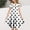 White, variant on MGDXOX Girls Short Sleeve Round Neck Dress with Polka Dot Print and Tiered Skirt Casual Flared Swing Dress Red 6 Years