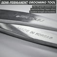 thumbnail image 4 of [Premium Hand-Made] Ring Clipper Nose Hair Trimmer - Nasal Clippers, Nose Hair Trimmer for Men & Women, Nose Hair Clippers, 316 Grade Stainless Steel for Safety, Nose Hair Scissors (Black), 4 of 6