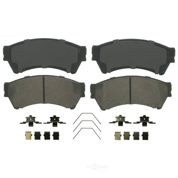Wagner QuickStop ZD1164 Ceramic Disc Brake Pad Set Fits select: 2006-2012 FORD FUSION, 2008-2013 MAZDA 6