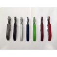 thumbnail image 2 of Navy Blue Metal Corkscrew Doubled Hinged Waiters Wine Bottle Opener Foil Cutter, 2 of 6
