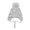 #1_Gray, variant on Women’s Cute Pom Pom Knit Beanie Slouchy Winter Hat with Bow Detail and Ear Flaps Soft Warm One Size Fits Most School Outdoor Headwear