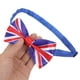 thumbnail image 4 of Pajarita novedosa para hombre, traje de moda con bandera del Reino Unido, pajarita grande, lazo patriótico, corbata para mujer (Reino Unido), 4 of 8
