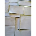 thumbnail image 2 of Scrap PRE-Cut Squares 9/10 OZ (3.6/4.0 mm) EUR Import VEGTAN Natural Leather-12 SQFT, 2 of 6