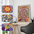 thumbnail image 3 of Cuadros Decorativos Pintura de diamante 5D atrapasueños forma especial imagen decoración del hogar (GT127) Sywqhk Nuevos Originales, 3 of 9