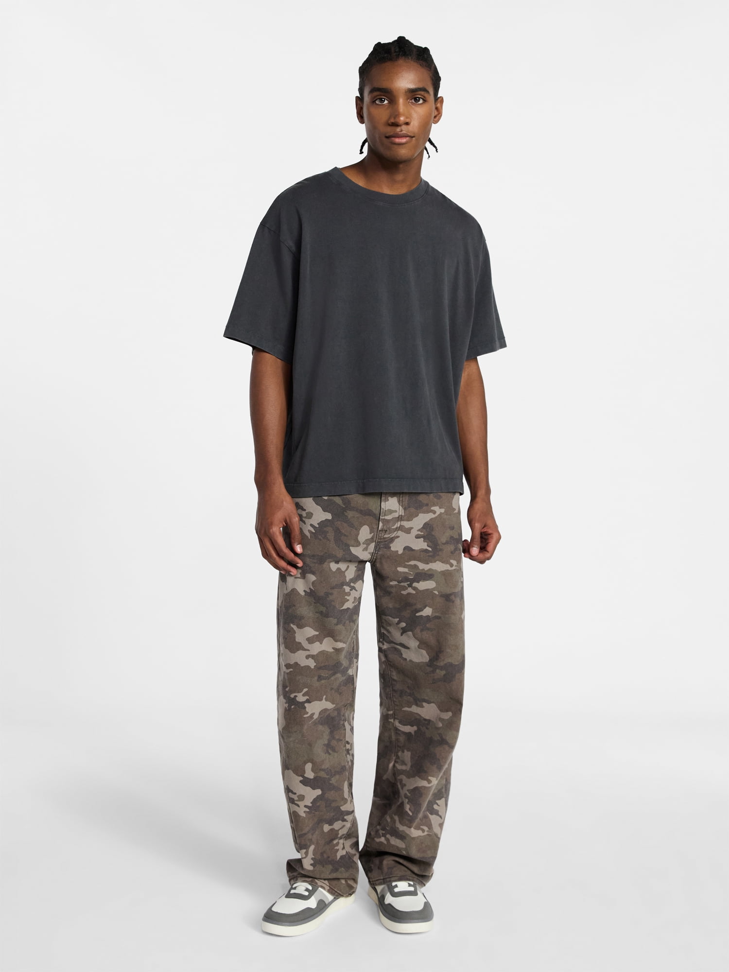 No Boundaries Heavyweight Tee with Short Sleeves, Men's XS-4XLT