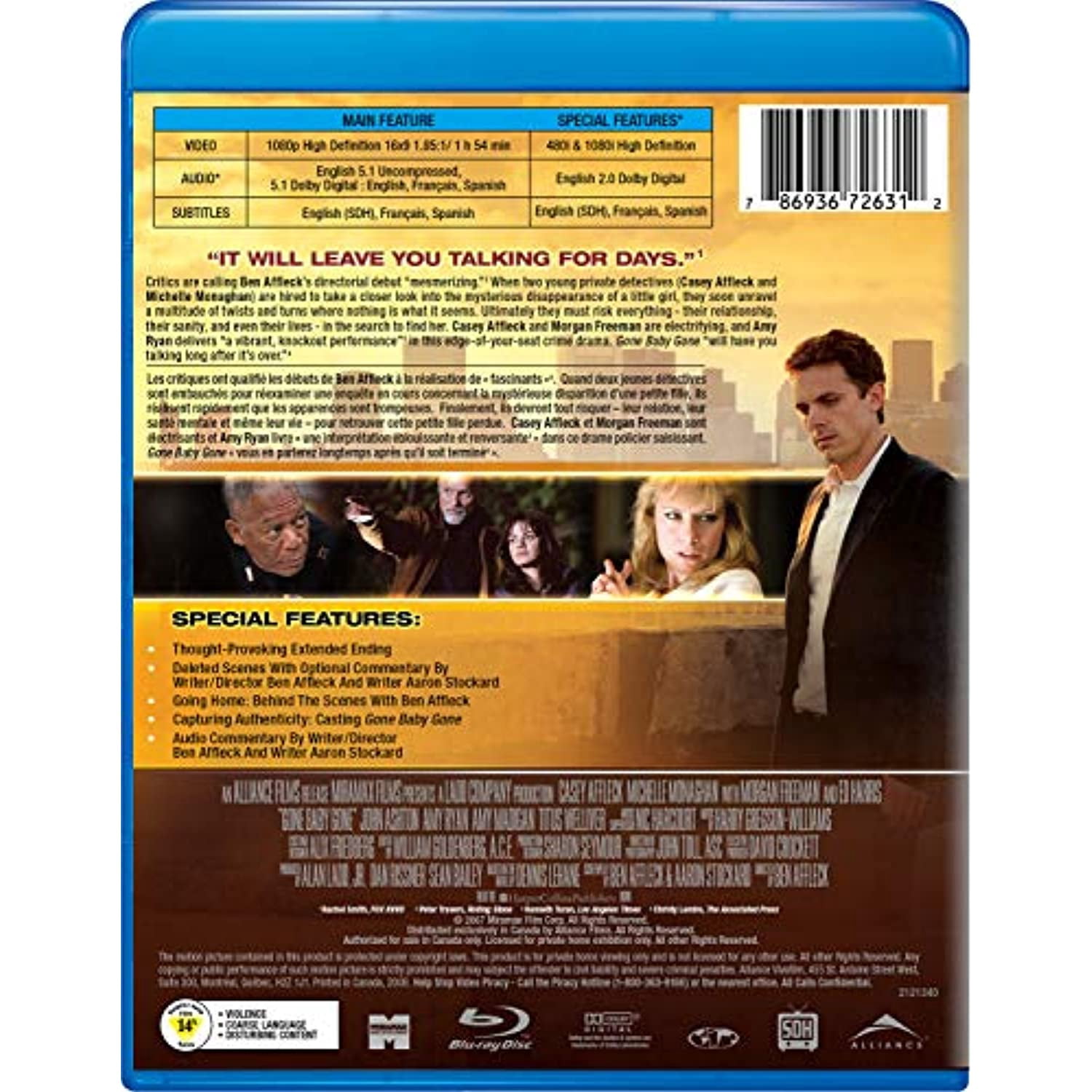 Gone Baby Gone (Blu-Ray)