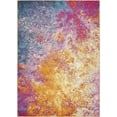thumbnail image 2 of Nourison Passion Abstract Sunburst 5'3" x 7'3" Area Rug, (5x7), 2 of 8