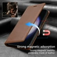 thumbnail image 3 of Allytech Galaxy A33 5G Wallet Case, RFID Blocking PU Leather Flip Cover Stand Business Retro Shockproof Protective Phone Case for Samsung Galaxy A33 5G - Brown, 3 of 6