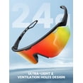 thumbnail image 3 of Almohadilla nasal ajustable UV400 para gafas de sol deportivas Lamicall, polarizadas, 3 of 7