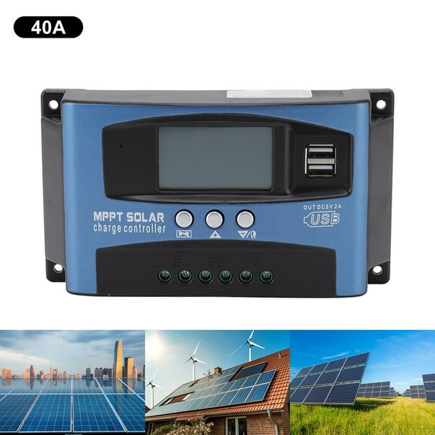 Kit panneau solaire 110 W avec batterie 80 Ah et régulateur MPPT 40 A