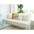 thumbnail image 3 of TransOceanImports 7FP8S423706 Frontporch Watercolor Green Square Pillow, 3 of 4