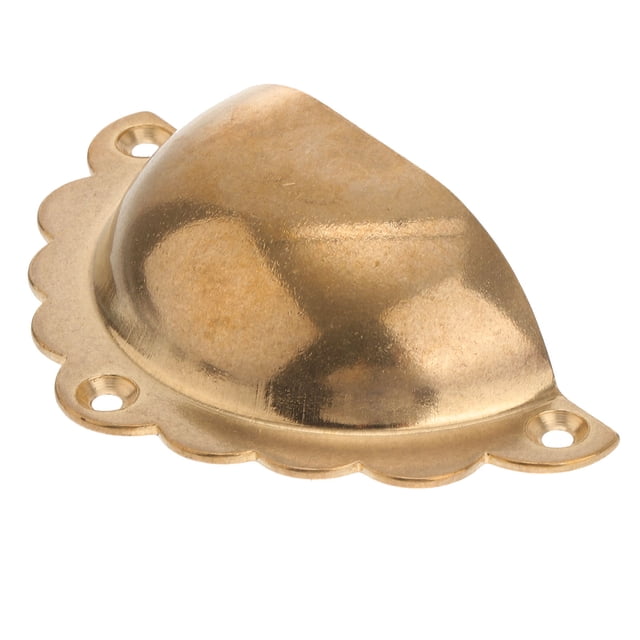 Mobutofu Semi Circle Cabinet Handles Drawer Knob Golden 1Set