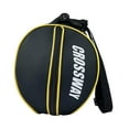 thumbnail image 4 of Abbracc Round Basketball Bag Equipment Oxford Cloth Practical Storage Pouch Football Bag Black, 4 of 9
