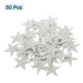 thumbnail image 3 of Uxcell 5Star Iron on Patches Embroidered Sew Patches Appliques Garment Embellishments 2.36x2.36" 50 Pcs Gray, 3 of 7