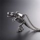 thumbnail image 2 of Animal Colgante Joyas Hombres Niños Collar con Acero Inoxidable/Pistola Plateada/ JAMW Sencillez, 2 of 5