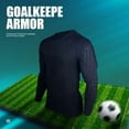 thumbnail image 3 of Professional Goalkeeper Armor Uniforms Football Goalkeeper Jerseys Thicken EVA Sponge Elbow Goalkeeper Sports Uniforms, 3 of 8