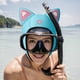 thumbnail image 4 of Capucha de buceo con protección para la cabeza de 3MM capucha de buceo segura bajo el agua de neopreno para mujeres y niñas, 4 of 5