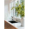 thumbnail image 5 of Rohl A1461xmws-2 San Julio 1.5 GPM Widespread Bridge Kitchen Faucet - Nickel, 5 of 6