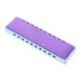 thumbnail image 1 of 1Set Resin 20 Tones Blues Harmonica 10 Holes ABS Harmonica with Storage Box, 1 of 9